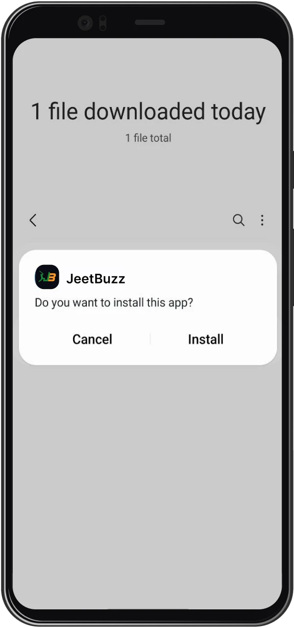 Read how to confirm the download of the JeetBuzz APK file easily.